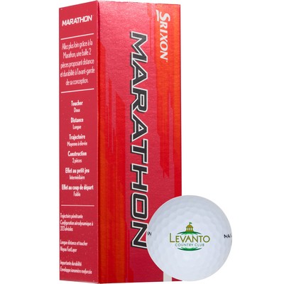 Srixon Marathon Golf Balls - 3 Pack