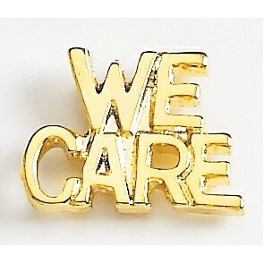 We Care Marken Design Quick Ship Cast Lapel Pin (Up To 5/8")