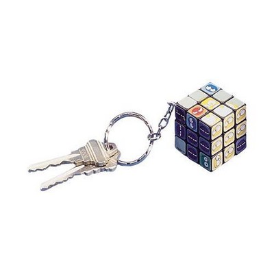 Mini Twist Cube Keychain