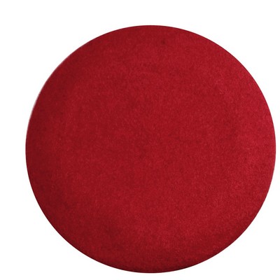 Red GI Style Beret Cap with Cotton Liner