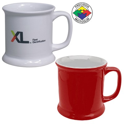 13.5 Oz. Red & White VIP Mug