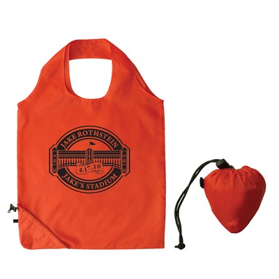 Heart shape Foldable Tote Bag