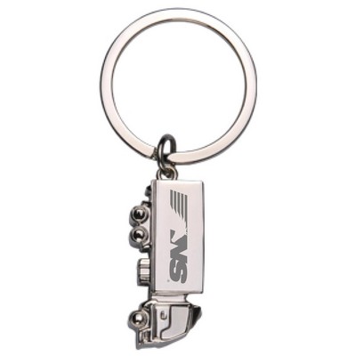 Metal Mini Truck Key Chain