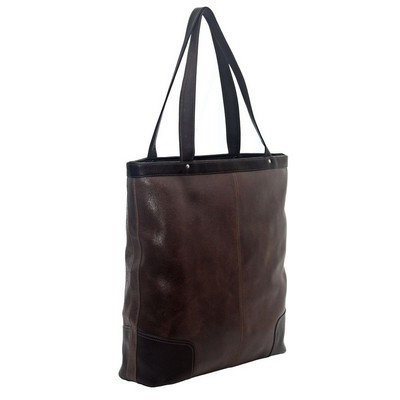 Vintage Vertical Tote Bag