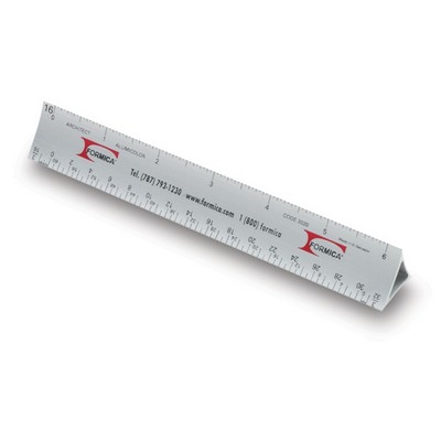 6" Architect/Engineer/Metric Combination Triangular Hollow Scale