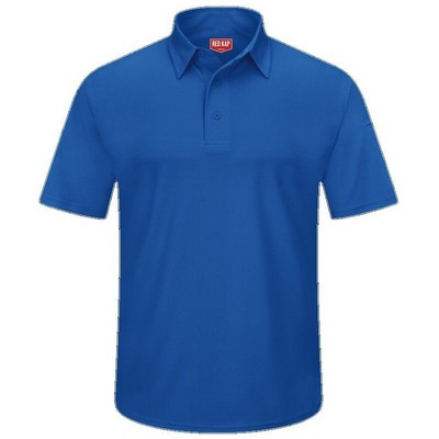 Red Kap™ Short Sleeve Performance Knit® Flex Series-Pro Polo Shirt - Royal Blue