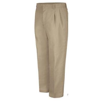 Red Kap™ Men's Pleated Work Pant - Khaki Tan