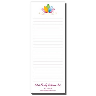 Full-Color Notepads - 25 Sheets (3" x 8")