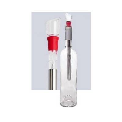 Chill-the-Wine™ Stick & Acrylic Pourer