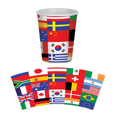 International Flag Beverage Cup