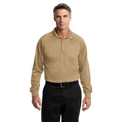 CornerStone® Select Snag-Proof Long Sleeve Tactical Polo Shirt