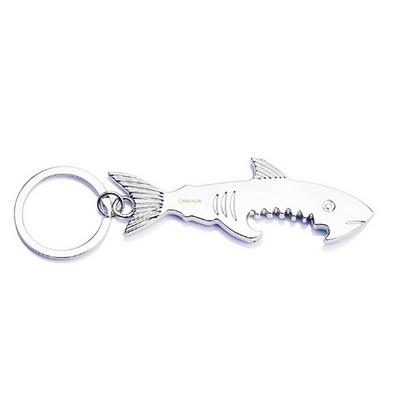 Shark Shape Key Chain with Bottle Opener