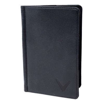 Callaway Bifold Leather Scorecard Holder