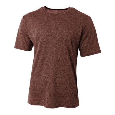 A4 Men's Inspire Tonal Space Dye Performance Tech Tee