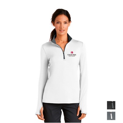 Nike Ladies Dri-FIT Stretch 1/2-Zip Cover-Up