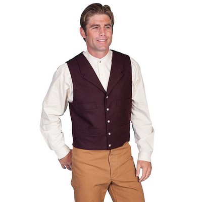 Men's Classic 4 Pocket Wool Blend Vest