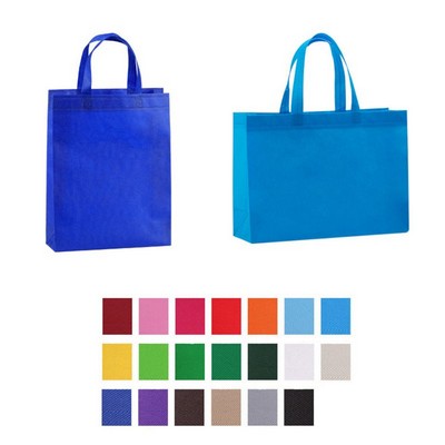 Non-Woven Shopping Tote Bag (14"x10"x4")