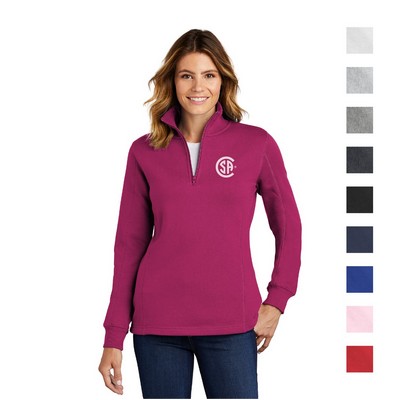 Sport-Tek® Ladies 1/4-Zip Sweatshirt