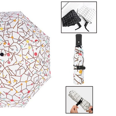 Custom Full Color Imprint 41" Arc Automatic Open Foldable Umbrella