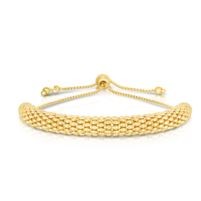 Jilco Inc. Yellow Gold Bold Bolo Bracelet