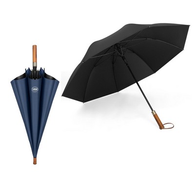 Golf Umbrellas With Wooden Handle