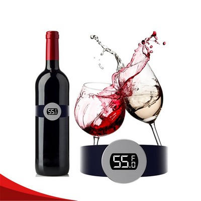 Digital LCD Wine Bottle Thermometer