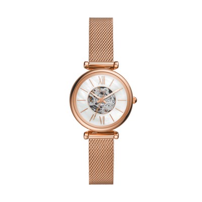 Fossil Carlie Mini ME Women's Stainless Steel Dress Watch