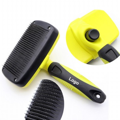 Pet Self Cleaning Slicker Brush Shedding Grooming Tool