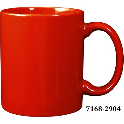 11 Oz. Hilo Red C Handle Mug