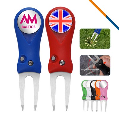 Clifo Ball Marker Golf Divot Tool