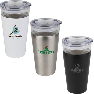 20 Oz. Prost Double-Wall Stainless Tumbler w/Glass Insert