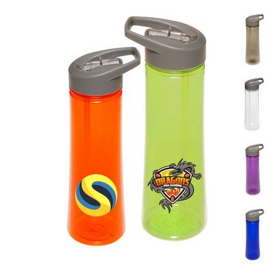 Sports Bottle with Flip Top Spout - 22 oz