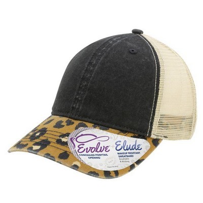 Infinity Her Animal Print Mesh Back Cap (Blank)