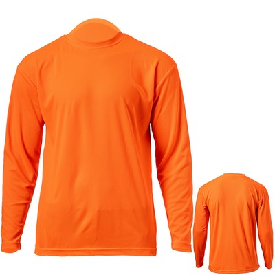 Hi Viz Non-ANSI Safety Workwear Long Sleeve T-Shirt