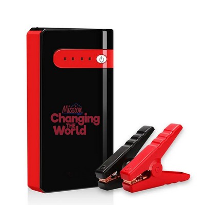 Portable Emergency battery booster Car Jump Starter Battery Charger with LED Flashlight