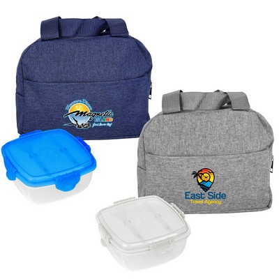 Handy Clip Top Heathered Cooler