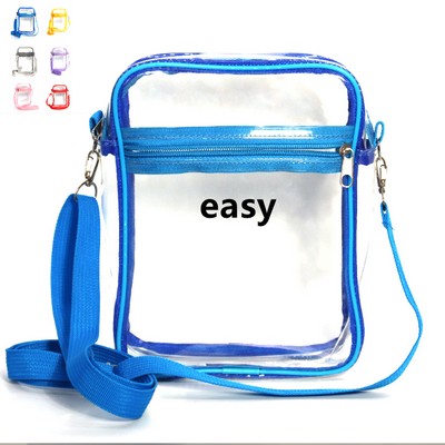 Clear Purse Handbag PVC Crossbody Bag