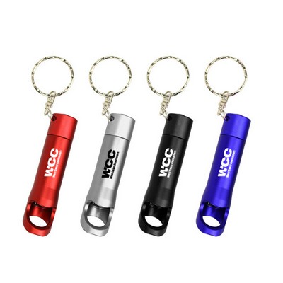 Aluminum LED Opener Key Chain