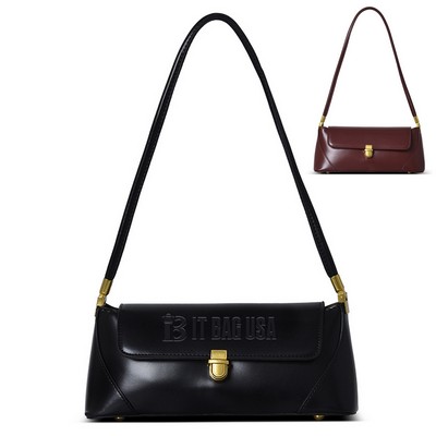 PU Leather Shoulder Tote Bag for Women