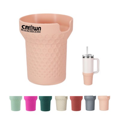 40OZ Tumbler Silicone Cup Sleeve Measure And LED Lamp