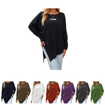 Long Sleeve Loose Blouses