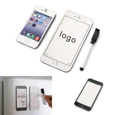 Phone Design Memo Magnet Dry Erase