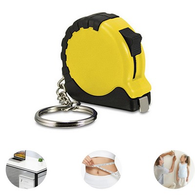 Compact Plastic Mini Tape Measure - Convenient Measurement Tool