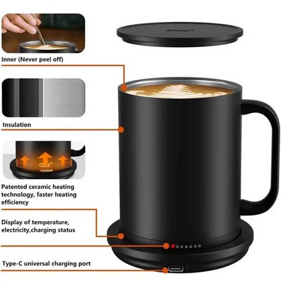 Smart Heat Mug-Precision Temperature Control for Optimal Sipping