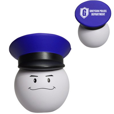 Policeman Mad Cap Stress Ball