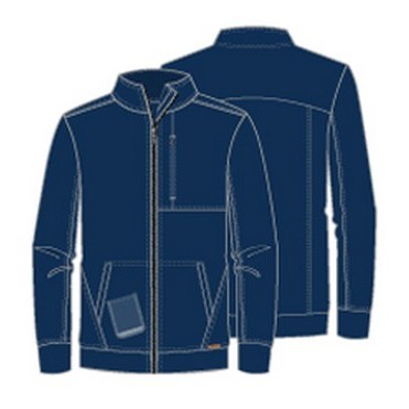 Cherokee® Men's Form Zip Front Jacket