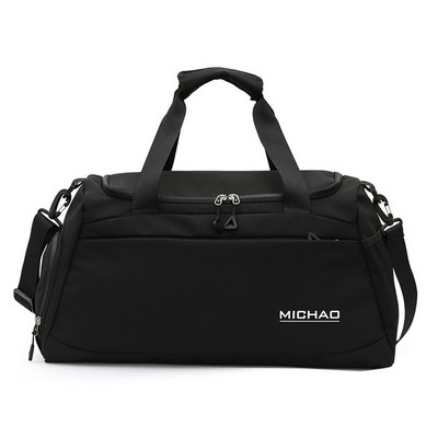 Lightweight Weekender Carry on Overnight Travel Duffel Bag With Dry Wet Separation