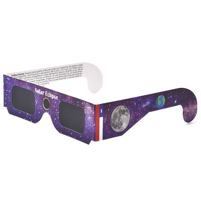 Solar Eclipse Paper Glasses