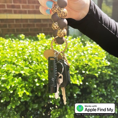 Find My Rechargeable Keychain LED Flashlight with Find My