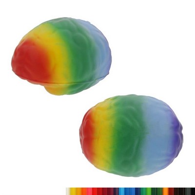 Foam Rainbow Brain Stress Ball